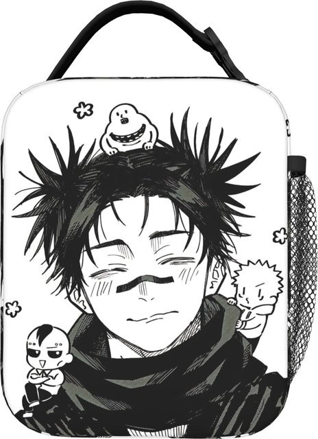 Gojo Satoru Isolierte Lunchtasche von Fancy Style Studio in Weiß - Bild 1