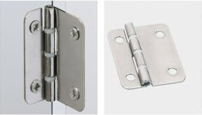 Hettich Mittelscharnier Typ 625 vorliegend vernickelt in Silber - Bild 1
