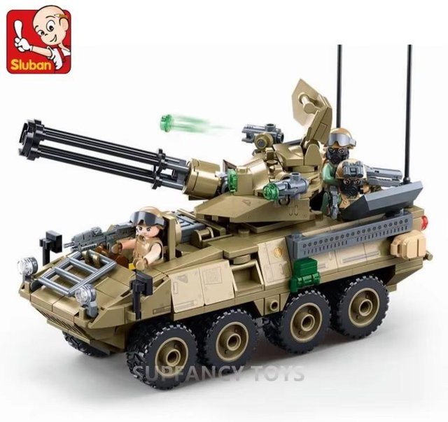 Sluban Gepanzerter Kampfpanzer Überfall Panzer Zweiter Weltkrieg - Bild 1