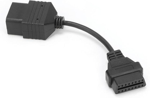 CosyHome OBD2 Diagnosekabel Adapter 17 Pin auf 16 Pin für Toyota in Weiß - Bild 1