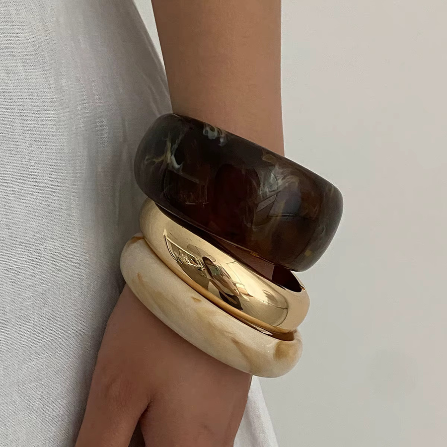 Salircon Armband, Harz, Beige, Damen - Bild 2