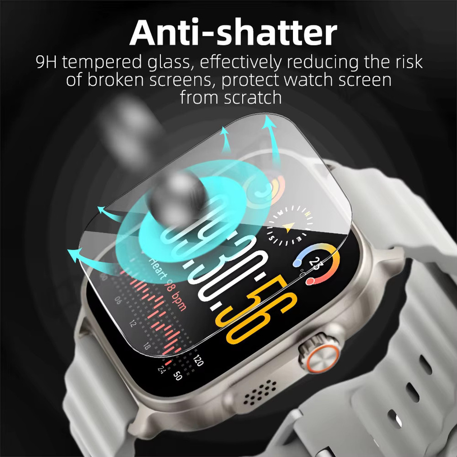 Realme Watch 5, Displayschutz Glas, transparent - Bild 5