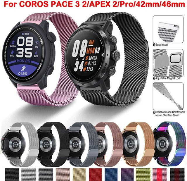 Uhrenarmband Magnetische Mailänder Schlaufe, Edelstahl, Unisex - Bild 1