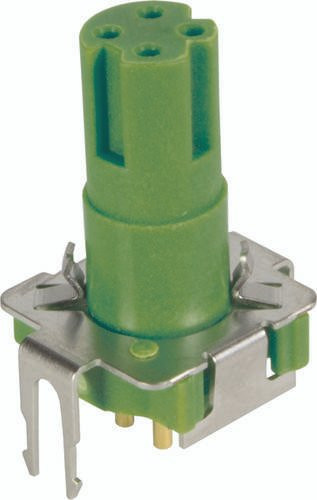 HARTING Leiterplattensteckverbinder 21420000006 aus Messing in Grün - Bild 1