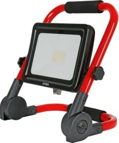 STIER SMD-LED-Baustrahler Basic 30W mit 2400 Lumen, IP65, Schwarz-Rot - Bild 1
