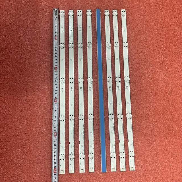 LED-Hintergrundbeleuchtungsstreifen in Weiß für Panasonic TV-Modelle TX-49DSW504, TX-49ES513E, TX-49ESW404, TH-49DX600U, TC-49D400B, TX-49ES400B und TC-49ES600X - Bild 1