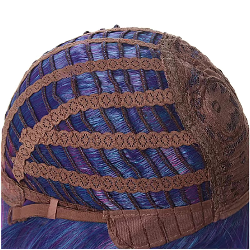 hairjoy Cosplay Perücke Damen, Dunkellila, Synthetisch - Bild 2