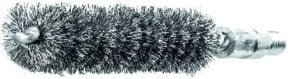 Lessmann Rohrbürste aus Stahldraht gewellt in Silber, Gesamtlänge: 115 mm, Durchmesser: 14 mm, Besatzlänge: 80 mm - Bild 1
