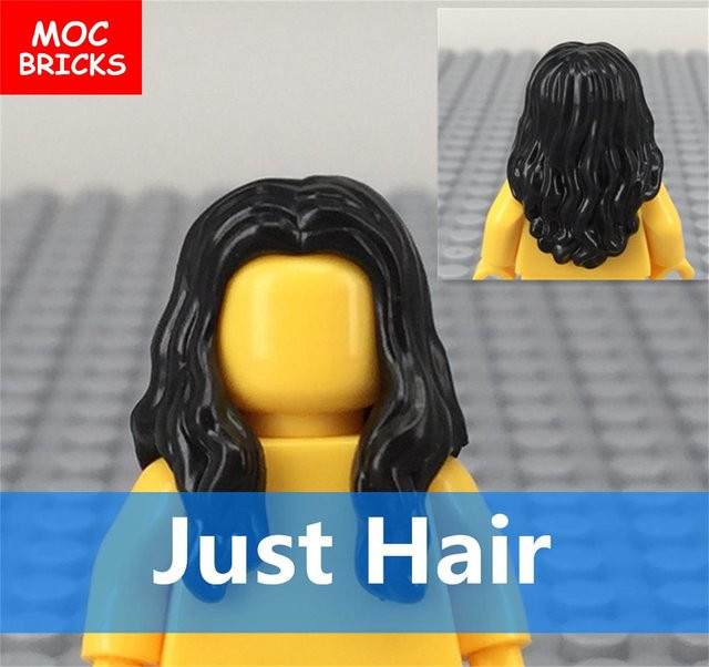Yiran toy Weibliche Haare Bausteine Zubehör 5-teiliges Set - Bild 1