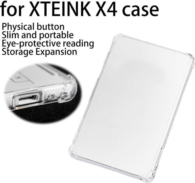 Transparente TPU-Schutzhülle für Xteink X4, stoßfeste und kratzfeste E-Reader-Abdeckung - Bild 1