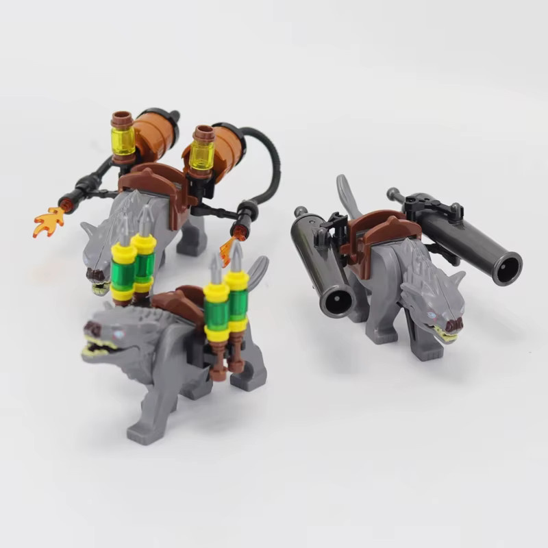 BRICKPANDA MOC Mittelalterliche Burg, Bausteine Spielzeug, Fantasy, Ritter - Bild 2