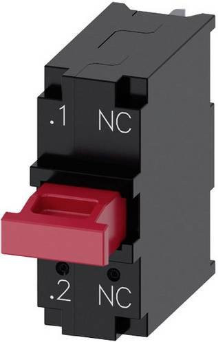 Siemens Kontaktmodul 3SU1400-3AA10-5CA0 in Schwarz, 240 V/AC, 250 V/DC aus Kunststoff - Bild 1
