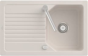 Villeroy & Boch Spüle Linara 45 Flat, flächenbündig, CeramicPlus, weiß - Bild 1