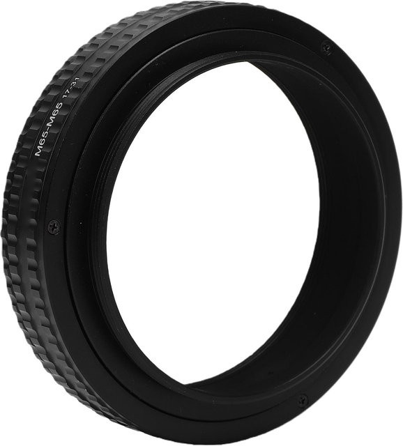 TOMTOP JMS Helicoid-Adapter M65 17-31mm Einstellbares Fokussierrohr für Objektiv-Modifikationen in Schwarz - Bild 1