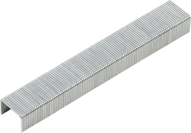 LUX-TOOLS Feindrahtklammern Classic aus verzinktem Stahl in Silber, 5.000 Stück, B: 11,4 mm, H: 8,0 mm - Bild 1
