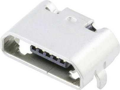 Molex Micro USB Buchse rechtwinklig in Silber 1051640001 - Bild 1