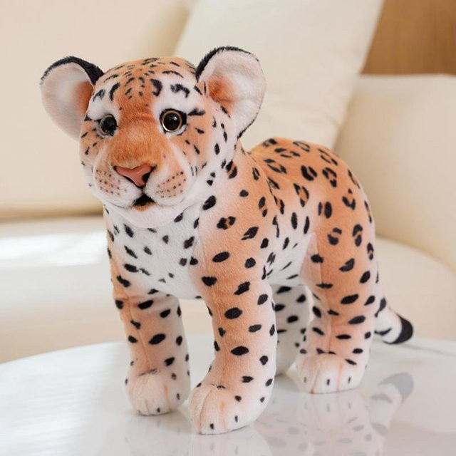Yiran toy Plüschtiere Löwe Tiger Leopard, 30cm, Bunt / Mehrfarbig - Bild 1