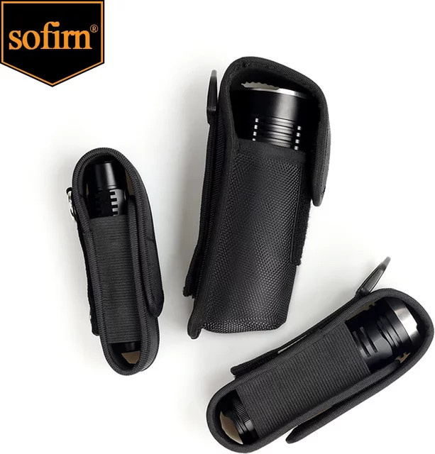 Sofirn Taschenlampen-Schutzhülle aus Stoff in Schwarz - Bild 1