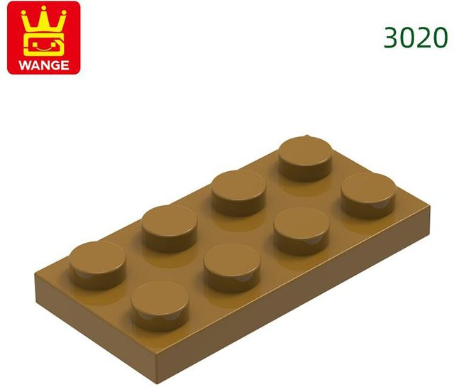 Yiran toy 3020 2x4 Grundbausteine, 88-teiliges Set, bunt, ab 6 Jahren - Bild 1