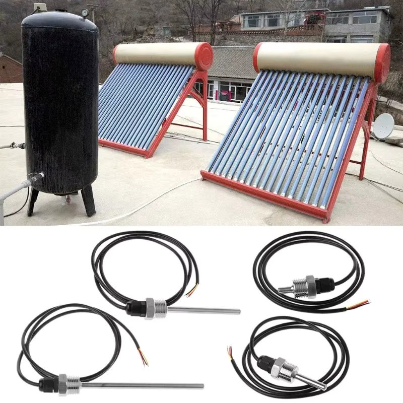 ZUIDID DS18B20 Digitaler Temperatursensor mit G1/2 Zoll Gewinde, 8mm PVC Sonde und SUS304 Edelstahl Gehäuse - Bild 3