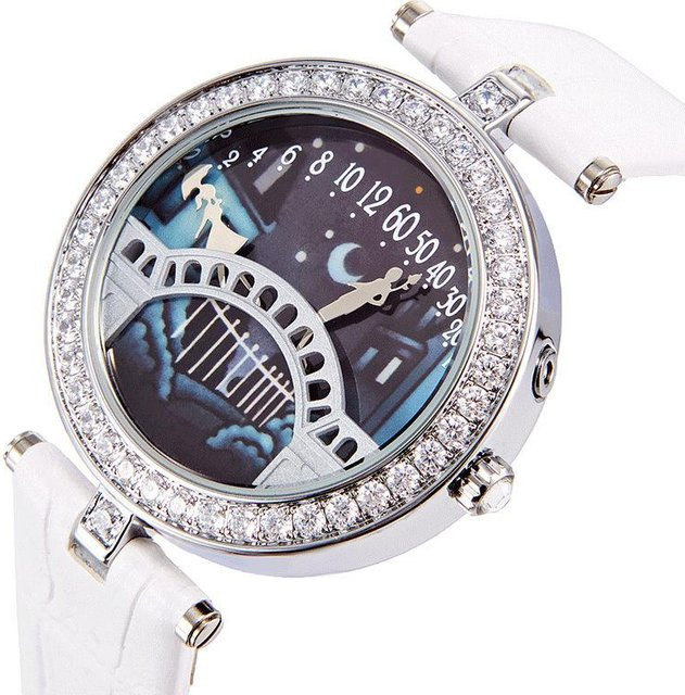 Lily there B Armbanduhr, Quarz, Edelstahl, Diamant, Weiß, Damen - Bild 1