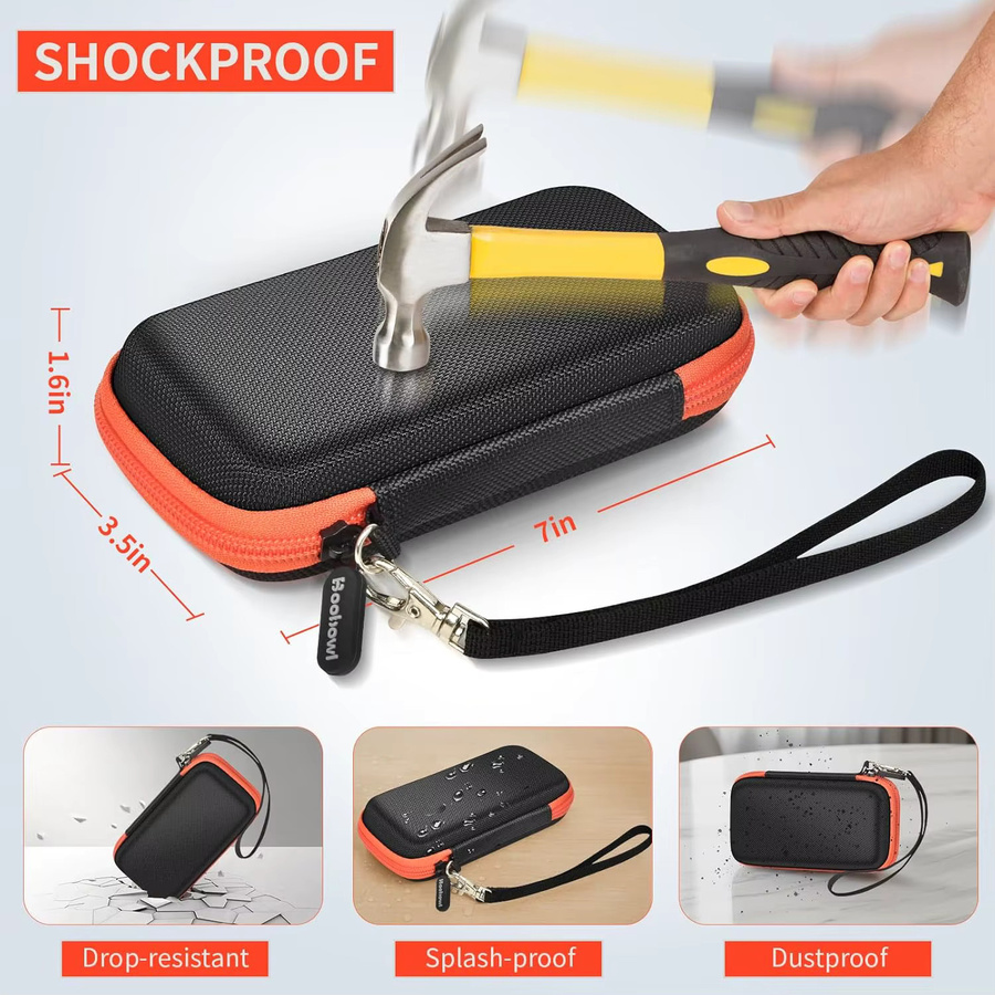 Schutzhülle für SIMO Solis Go 4G Mobile Hotspot WiFi Power Bank in Schwarz von paiyule - Bild 4