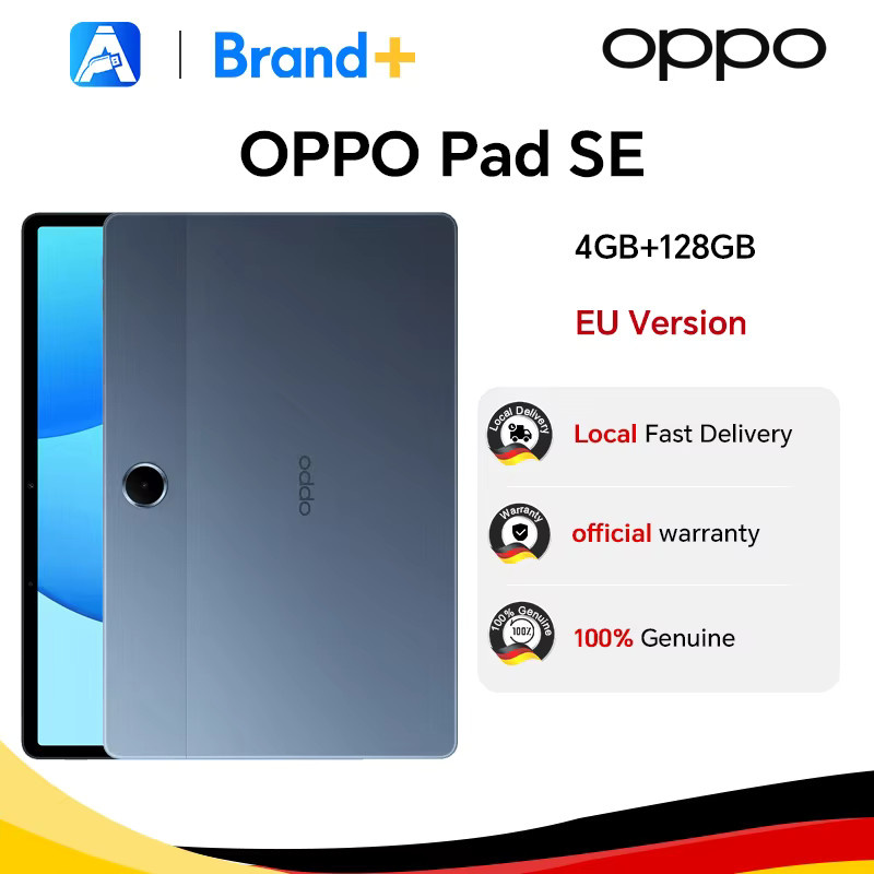 OPPO Pad SE Tablet EU-Version in Blau mit 4 GB RAM und 128 GB Speicher, Android Tablet mit 9340-mAh-Akku und augenschonendem Display - Bild 7