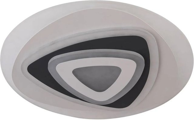 Lindby LED Deckenleuchte Rebeka in Weiß, dimmbar mit Leselampe und Fernbedienung, moderne Wohnzimmerleuchte aus Metall - Bild 1