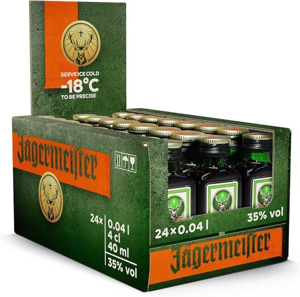 Jägermeister, Likör & Aperitif, 24 x 0,04 l - Bild 1