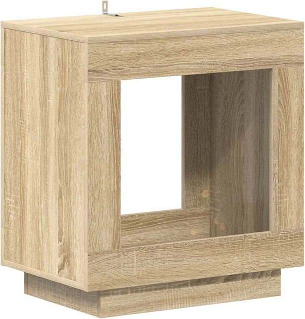 vidaXL Beistelltisch in Sonoma-Eiche, moderner Holztisch für Wohnzimmer und Schlafzimmer, B/T/H: 60 x 40 x 65 cm - Bild 1