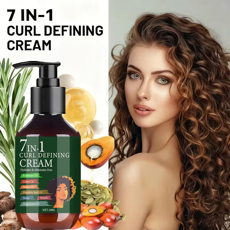 Water Ice Levin Locken-Definiercreme mit Biotin, Keratin, Kollagen, Vitamin C, 2x 100g - Bild 3