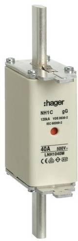 Hager NH-Sicherung LNH1040M 40A, 3 Stück, Weiß - Bild 1