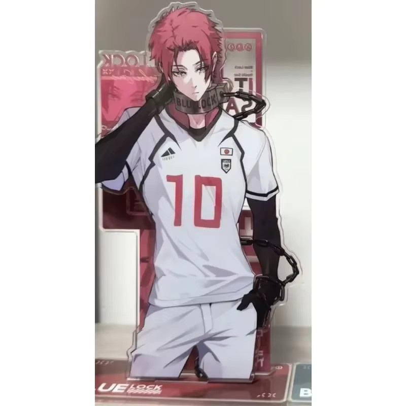 Bandai Blue Lock Acryl Standfigur Rin Itoshi und Sae Itoshi Anime Figur Multicolor - Bild 2