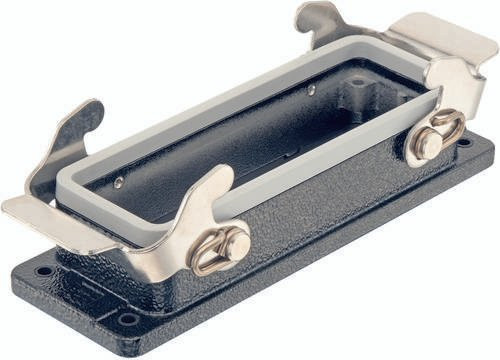 HARTING Anbaugehäuse aus Aluminium in Grau 09 37 024 1301 09370241301 - Bild 1