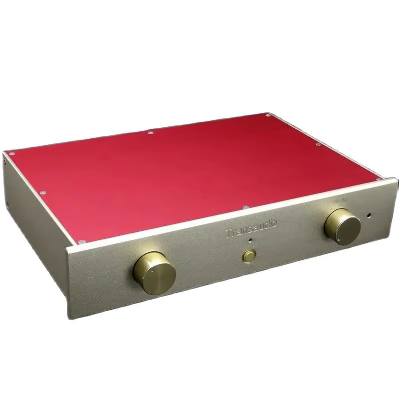 SENGTERBELLE STR601C MASTER Version HiFi-Audio-Vorverstärker mit XLR-Symmetrischem Ein- und Ausgang in Schwarz und Rot - Bild 2