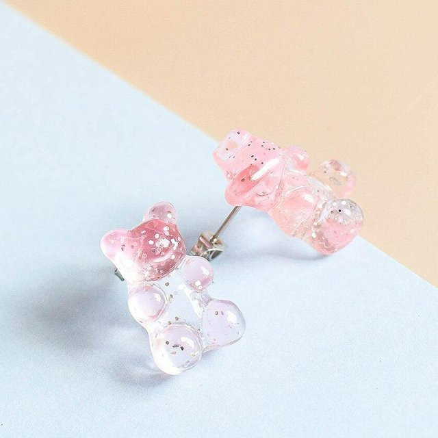 Lucky Star Jewelry Ohrstecker, Bunt, Zirkonia, Messing, Damen - Bild 1