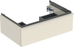 Geberit Waschtischunterschrank iCon in Sand Matt, B/T/H: 74 x 24,7 x 47,6 cm - Bild 1