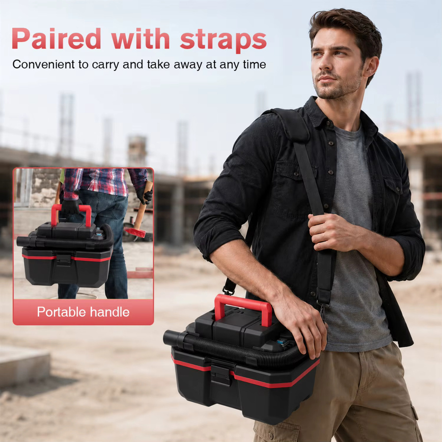 Milwaukee 3-in-1 Nass- und Trockenstaubsauger mit Blas- und Saugfunktion in Schwarz für 18V Lithium-Akkus - Bild 6