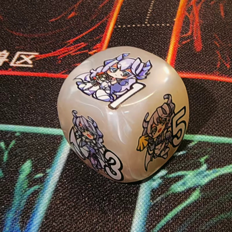 Yu-Gi-Oh! Labyrinth des Silbernen Schlosses, Zählwürfel, Spielzeugwürfel - Bild 5
