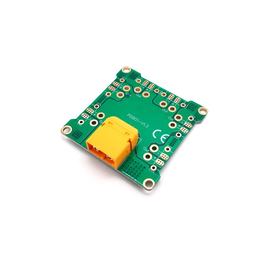 BOGIRC Hochstrom-Drohnen-PDB mit XT30 und XT60 Steckern in Grün für FPV Racing Drohnen kompatibel mit PM02 PM02D PM03 PM06 PM07 und X500 V2 Power Module - Bild 2