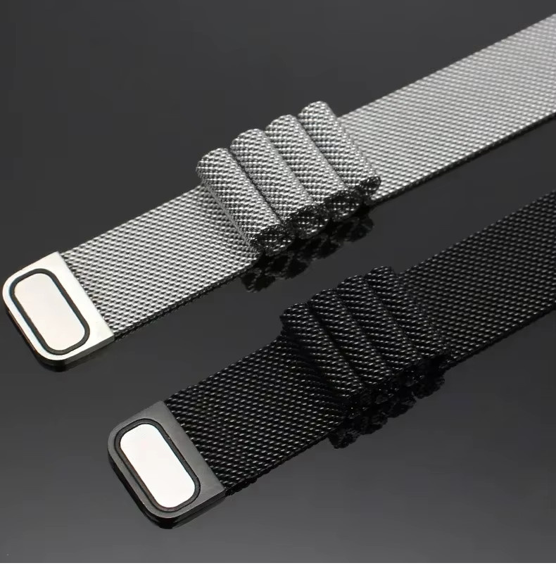 NEY Uhrenarmband Milanaise, Edelstahl, Unisex, Huawei Watch Fit 2 - Bild 3