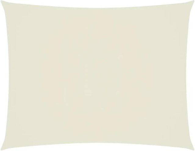 Furnicato Sonnensegel aus Oxford-Gewebe rechteckig in Creme und Beige, Breite: 700 cm, Tiefe: 600 cm - Bild 1