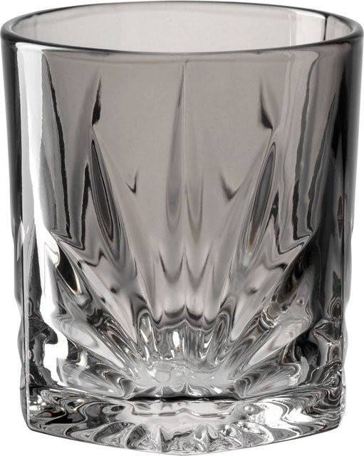 Whiskybecher Leonardo Capri Tumbler aus Glas in Transparent und Grau - Bild 1