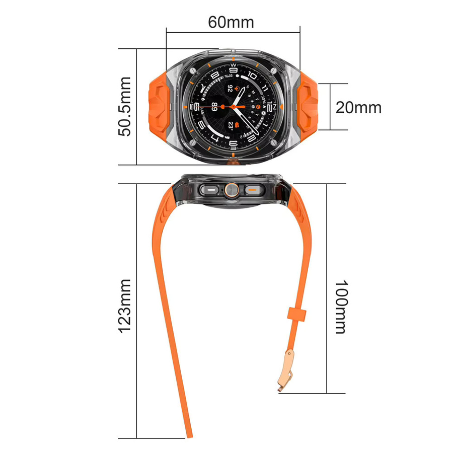 Samsung Uhrenarmband Silikon, Galaxy Watch Ultra 47 mm - Bild 4