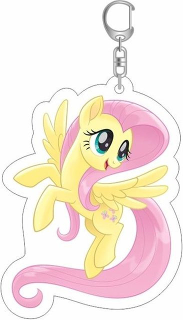 NimbusNectar Schlüsselanhänger Acryl, Little Pony, beige, Unisex - Bild 1