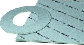 Klinger Dichtungsring DIN 2690 Top-Chem 2000 DN25 PN16-40 in Weiß, B/T/H: 7,0 x 3,5 x 0,7 cm - Bild 1