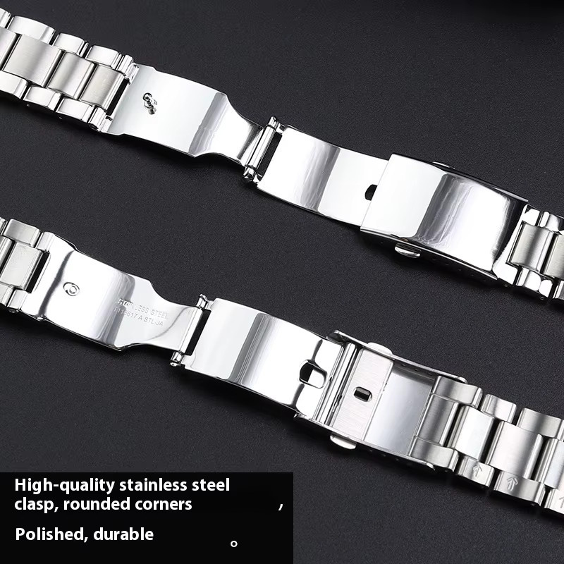 Nexuiz Uhrenarmband Edelstahl, 22 mm, Silber, Herren - Bild 3