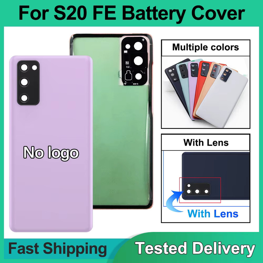 Samsung S20 FE G7810 Ersatzgehäuse mit Kameralinse in Blau für die Reparatur der Rückseite - Bild 3