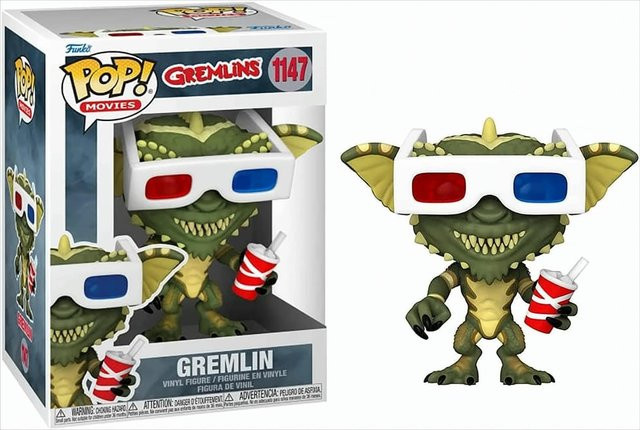 Funko Gremlins Gremlin mit 3D Brille Vinyl Figur - Bild 1