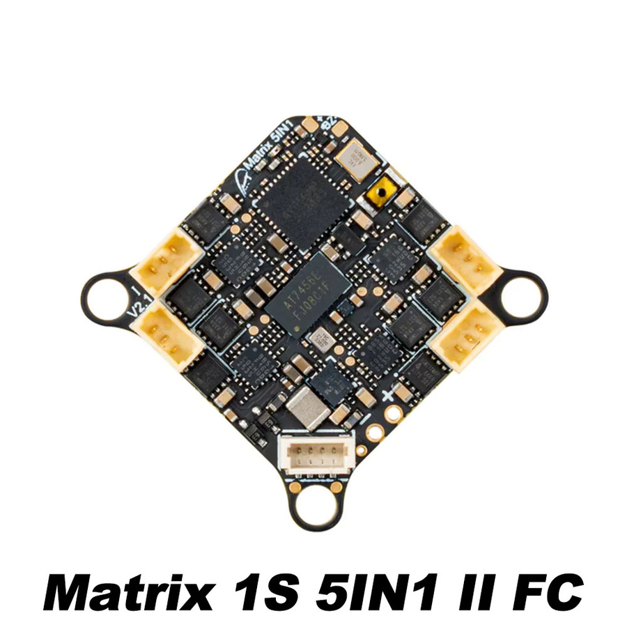 BETAFPV Brushless Flight Controller Matrix 1S 5in1 I/II AIO & 1S 3in1 FC mit 5.8G VTX in Schwarz für FPV Air65 Air75 Meteor75 Pro Whoop Drohnen - Bild 1